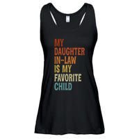 My Daughter In Law Is My Favorite Child Fathers Day in Law Ladies Essential Flowy Tank