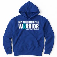 My Daughter Is A Warrior Sexual Assault Awareness Cool Gift Hoodie