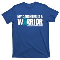 My Daughter Is A Warrior Sexual Assault Awareness Cool Gift T-Shirt