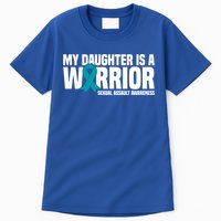 My Daughter Is A Warrior Sexual Assault Awareness Cool Gift Tall T-Shirt