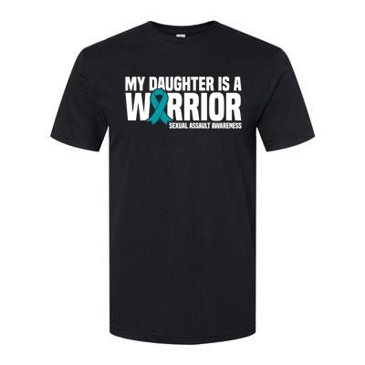 My Daughter Is A Warrior Sexual Assault Awareness Cool Gift Softstyle CVC T-Shirt