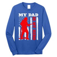 My Daddy Is My Hero Usa Flag Firefighter Fire Dad Funny Gift Long Sleeve Shirt