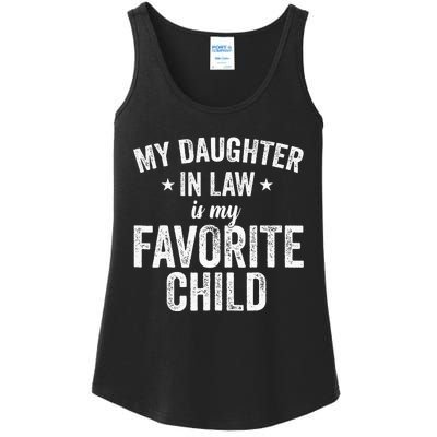 My Daughterinlaw Is My Favorite Child Funny Quote Ladies Essential Tank