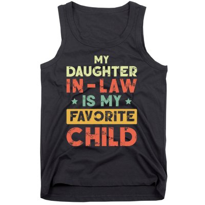 My Daughter In Law Is My Favorite Child Vintage Tank Top