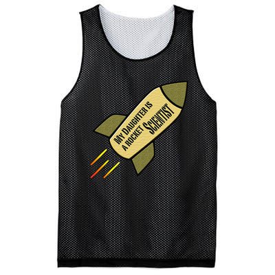 My Daughter is a Rocket Scientist Mesh Reversible Basketball Jersey Tank