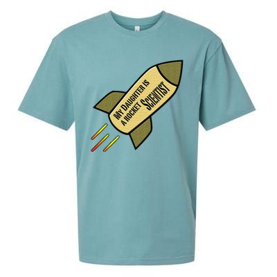 My Daughter is a Rocket Scientist Sueded Cloud Jersey T-Shirt