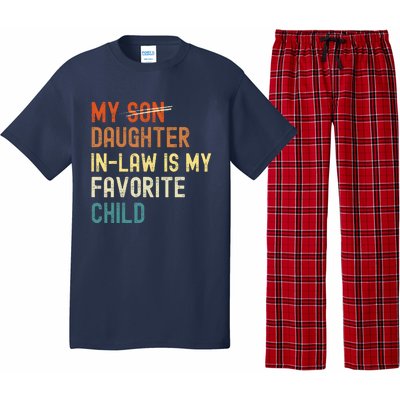 My Daughter-in-law is My Favorite Child Funny Fathers Day Pajama Set