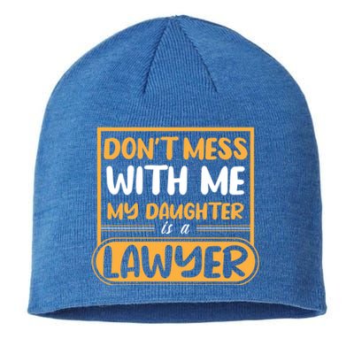 My Daughter Is A Lawyer Gift Sustainable Beanie