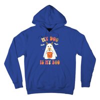 My Dog Is My Boo Funny Halloween Dog Lover Gift Hoodie