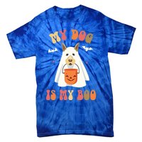 My Dog Is My Boo Funny Halloween Dog Lover Gift Tie-Dye T-Shirt