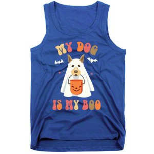 My Dog Is My Boo Funny Halloween Dog Lover Gift Tank Top