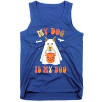 My Dog Is My Boo Funny Halloween Dog Lover Gift Tank Top