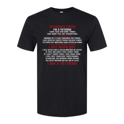 Memorial Day Im A Veteran Softstyle CVC T-Shirt