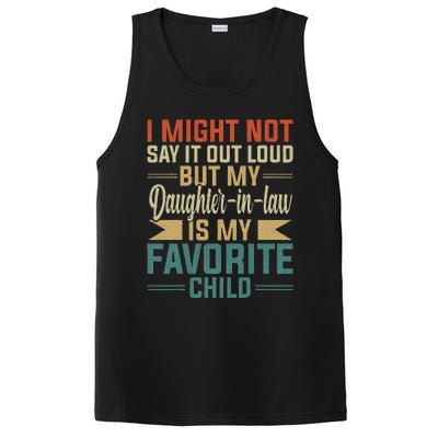 My Daughterinlaw Is My Favorite Child Funny Fathers Day PosiCharge Competitor Tank