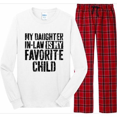 My Daughter In Law Is My Favorite Child Long Sleeve Pajama Set