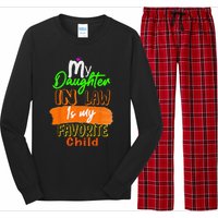 My Daughter In Law Is My Favorite Child I Love You Dad Long Sleeve Pajama Set