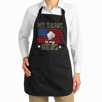 My Daddy Is My Hero Military Dad American Flag Army Proud Ar Apron