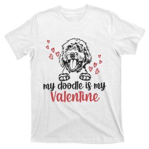 My Doodle Is My Valentine Day Dog Lover T-Shirt