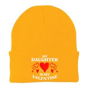 My Daughter Is My Valentine Knit Cap Winter Beanie