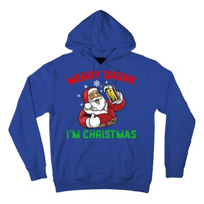 Merry Drunk IM Christmas Santa Ing Beer Gift Hoodie