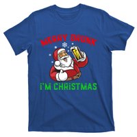 Merry Drunk IM Christmas Santa Ing Beer Gift T-Shirt