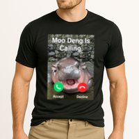 Moo Deng Is Calling Meme Funny Vintage Little Hippo Performance Shirt