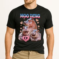 Moo Deng I Love You Hippo Performance Shirt