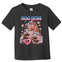 Moo Deng I Love You Hippo Toddler T-Shirt