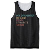 My Daughter In Law Is My Favorite Child Vintage Mesh Reversible Basketball Jersey Tank