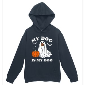 My Dog Is My Boo Halloween Funny Dog Owner Ghost Lover Great Gift Urban Pullover Hoodie