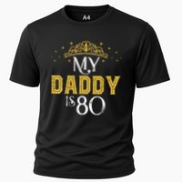 My Daddy Is 80 Years Old 1945 80th Birthday For Dad Cooling Performance Crew T-Shirt