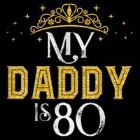 My Daddy Is 80 Years Old 1945 80th Birthday For Dad Bucket Hat