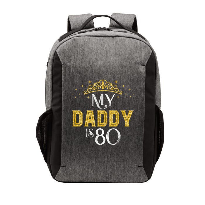 My Daddy Is 80 Years Old 1945 80th Birthday For Dad Vector Backpack