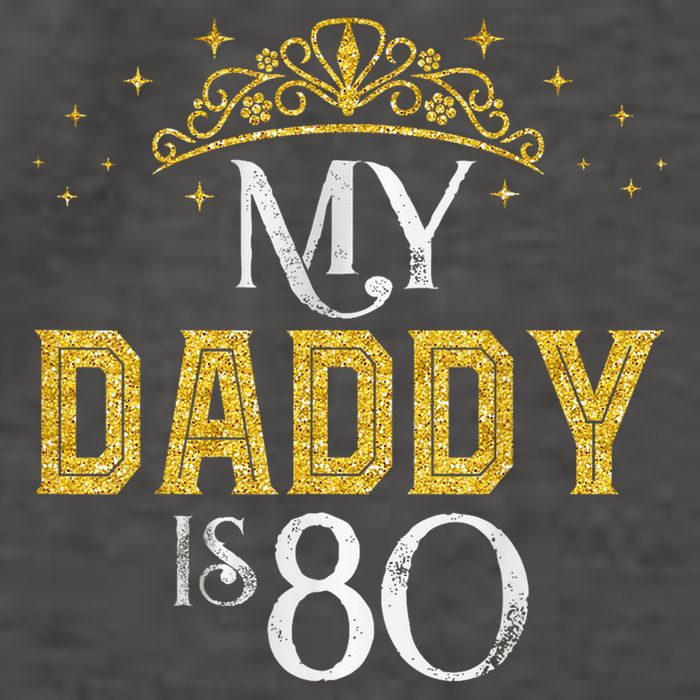 My Daddy Is 80 Years Old 1945 80th Birthday For Dad Vector Backpack