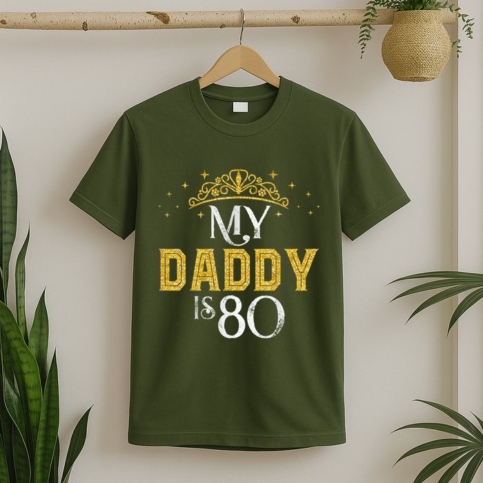 My Daddy Is 80 Years Old 1945 80th Birthday For Dad T-Shirt