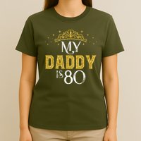My Daddy Is 80 Years Old 1945 80th Birthday For Dad T-Shirt