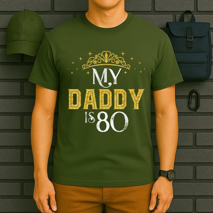 My Daddy Is 80 Years Old 1945 80th Birthday For Dad T-Shirt