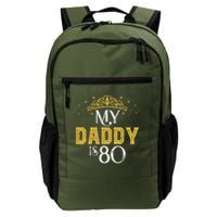 My Daddy Is 80 Years Old 1945 80th Birthday For Dad Backpack
