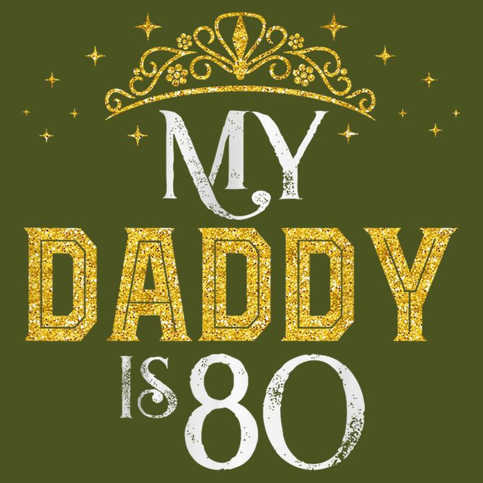 My Daddy Is 80 Years Old 1945 80th Birthday For Dad Backpack