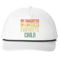 My Daughter In Law Is My Favorite Child Snapback Five-Panel Rope Hat