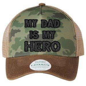 My Dad Is My Hero | Father's Day Typo Legacy Tie Dye Trucker Hat