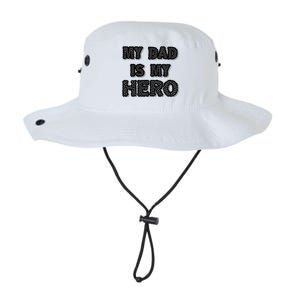 My Dad Is My Hero | Father's Day Typo Legacy Cool Fit Booney Bucket Hat