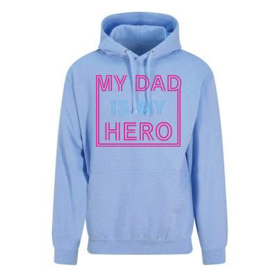 My Dad Is My Hero | Father's Day Unisex Surf Hoodie