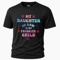 My Daughter In Law Is My Favorite Child Fathers Day In Law Cooling Performance Crew T-Shirt