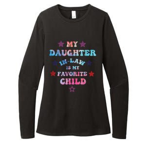 My Daughter In Law Is My Favorite Child Fathers Day In Law Womens CVC Long Sleeve Shirt