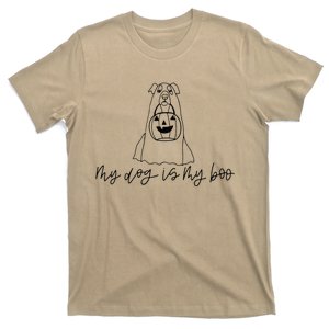 My Dog Is My Boo Dog Lover Funny Dog Halloween T-Shirt