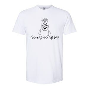 My Dog Is My Boo Dog Lover Funny Dog Halloween Softstyle CVC T-Shirt