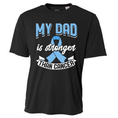 My Dad Is Stronger Than Cancer Prostate Cancer Awareness Cooling Performance Crew T-Shirt