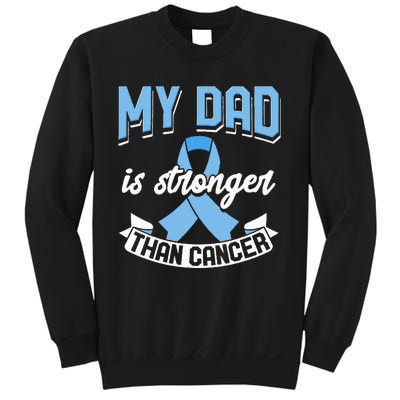 My Dad Is Stronger Than Cancer Prostate Cancer Awareness Sweatshirt