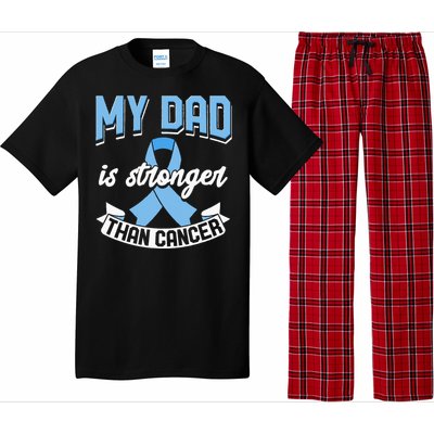 My Dad Is Stronger Than Cancer Prostate Cancer Awareness Pajama Set